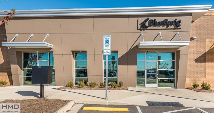 HMD Commercial Fit-Up for BlueSprig